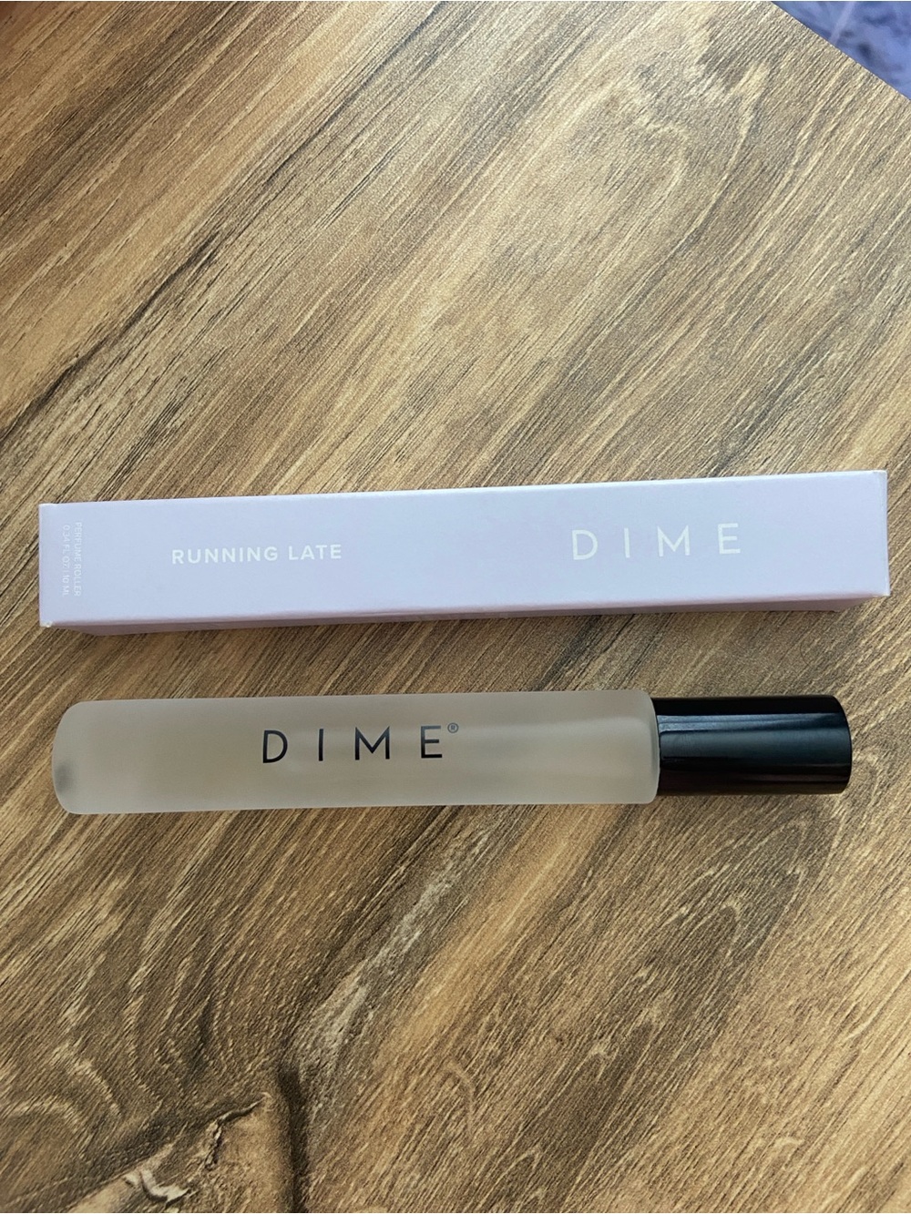 DIME 'Running Late' rollerball full travel size 0.34oz 🌸